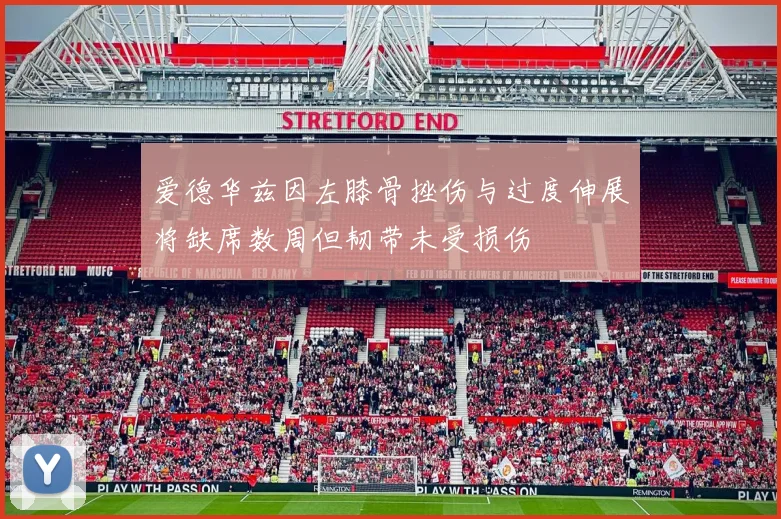 爱德华兹因左膝骨挫伤与过度伸展将缺席数周但韧带未受损伤